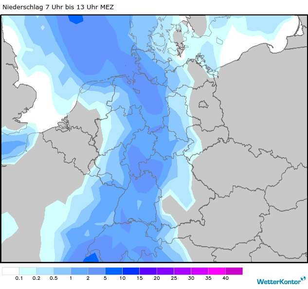 Niederschlagsprognose Deutschland - WetterKontor