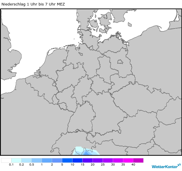 Niederschlag Deutschland