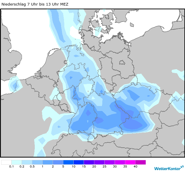 Niederschlag Deutschland