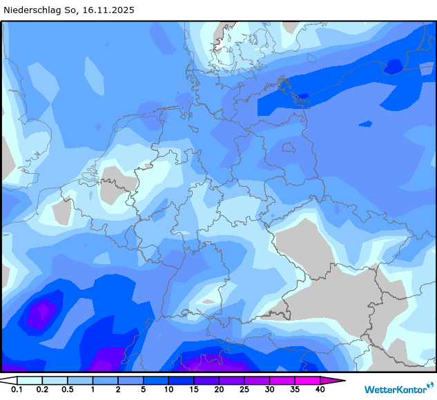 Niederschlag Deutschland