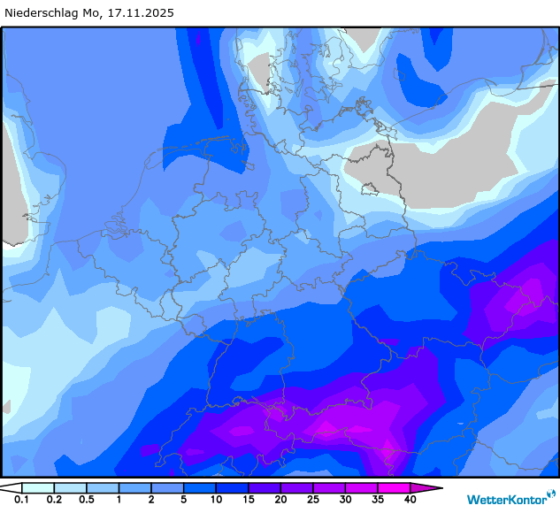 Niederschlag Deutschland