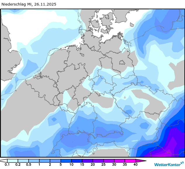 Niederschlag Deutschland
