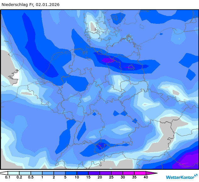 Niederschlag Deutschland