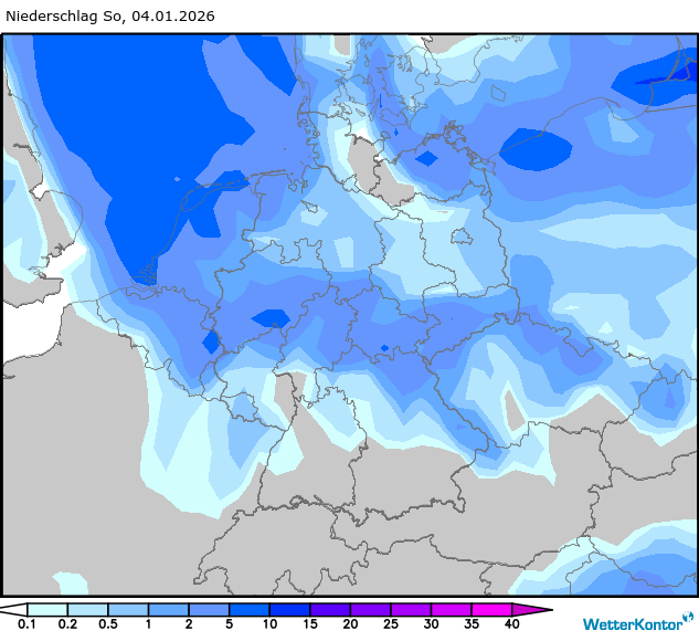 Niederschlag Deutschland