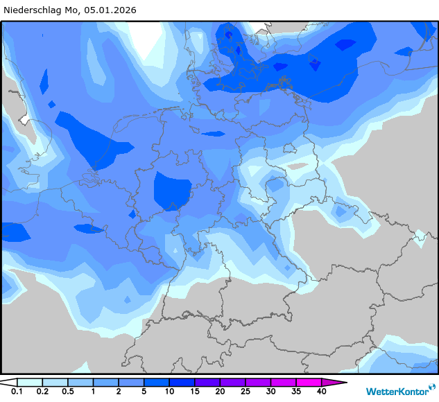 Niederschlag Deutschland
