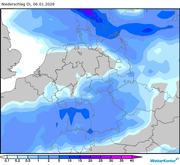 Niederschlag Deutschland