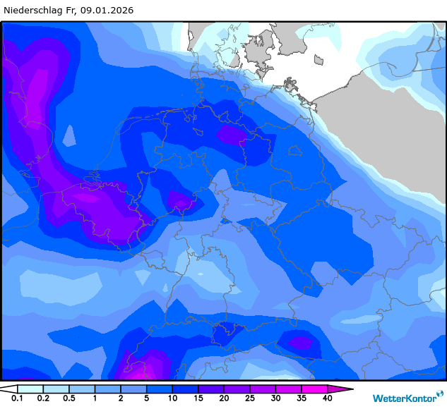 Niederschlag Deutschland