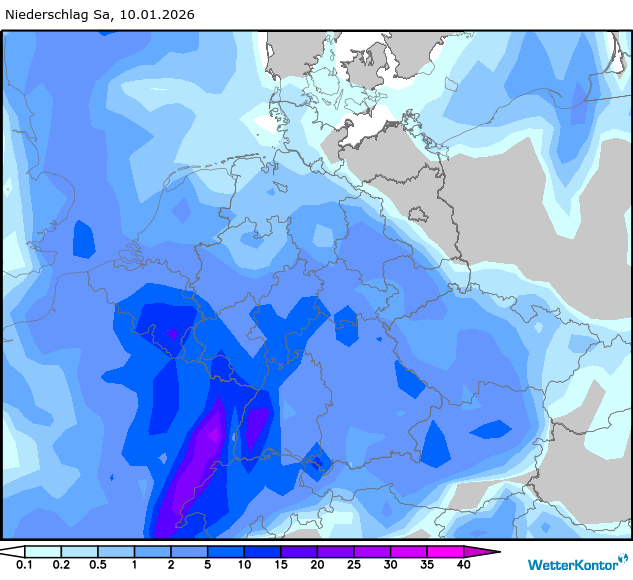 Niederschlag Deutschland