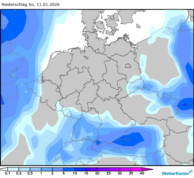 Niederschlag Deutschland