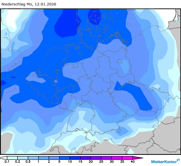 Niederschlag Deutschland