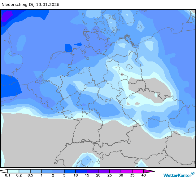 Niederschlag Deutschland