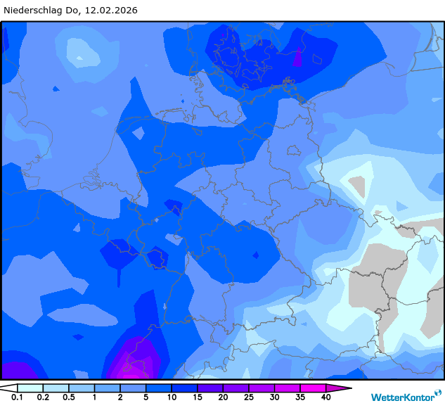 Niederschlag Deutschland