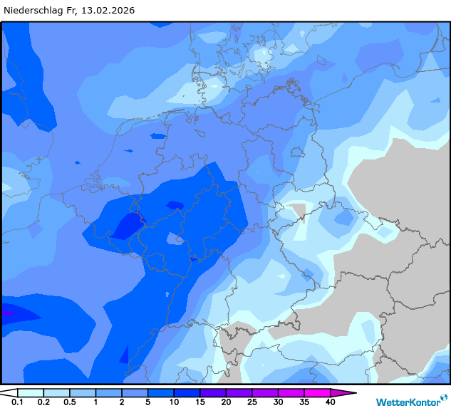 Niederschlag Deutschland