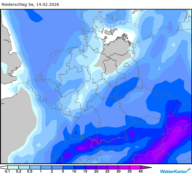 Niederschlag Deutschland