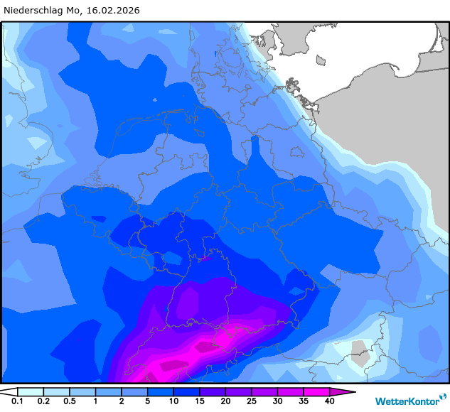 Niederschlag Deutschland