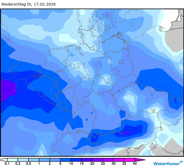 Niederschlag Deutschland