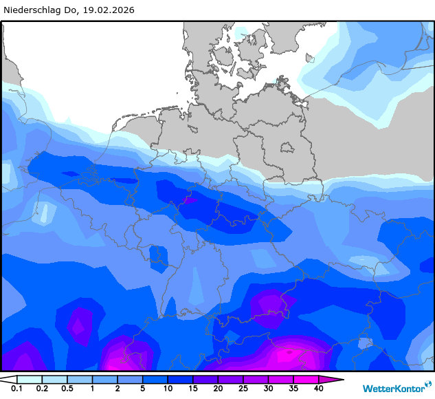 Niederschlag Deutschland