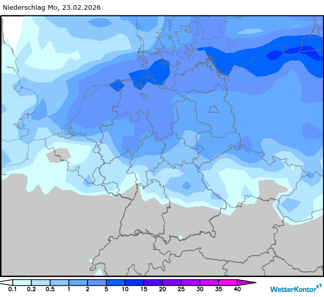 Niederschlag Deutschland