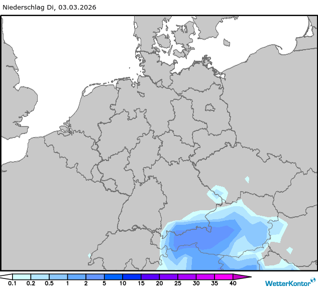 Niederschlag Deutschland