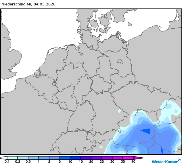 Niederschlag Deutschland