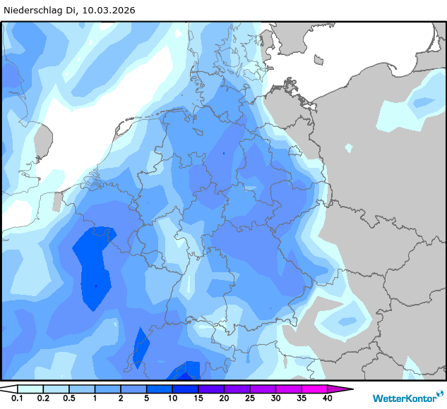 Niederschlag Deutschland