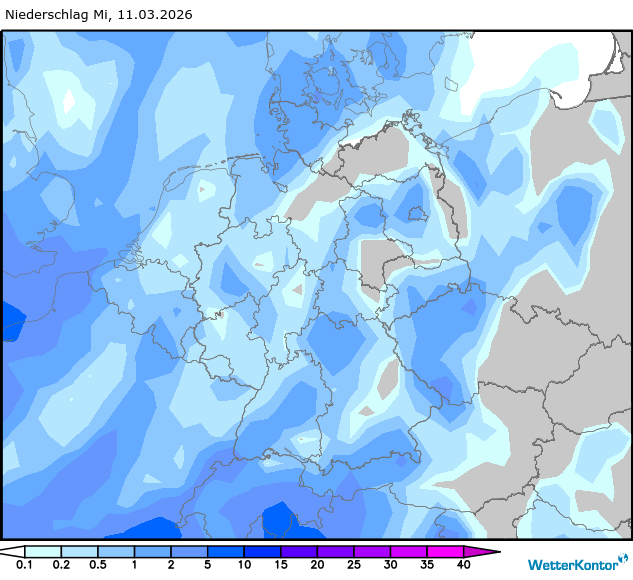 Niederschlag Deutschland