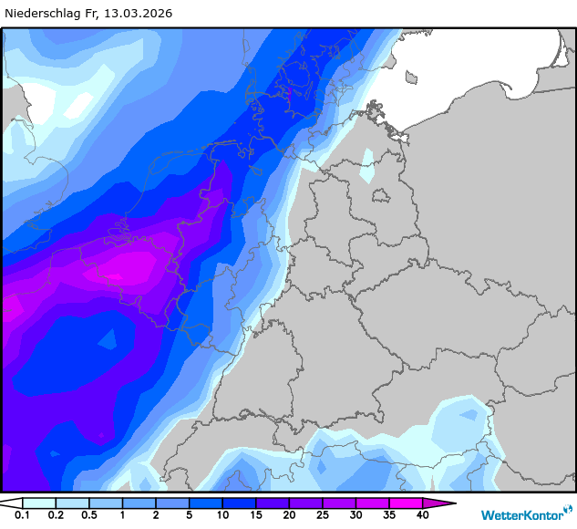 Niederschlag Deutschland
