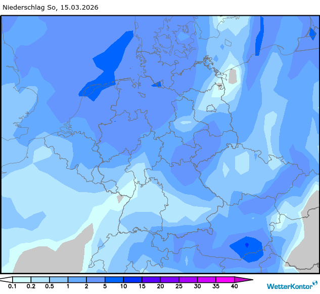 Niederschlag Deutschland