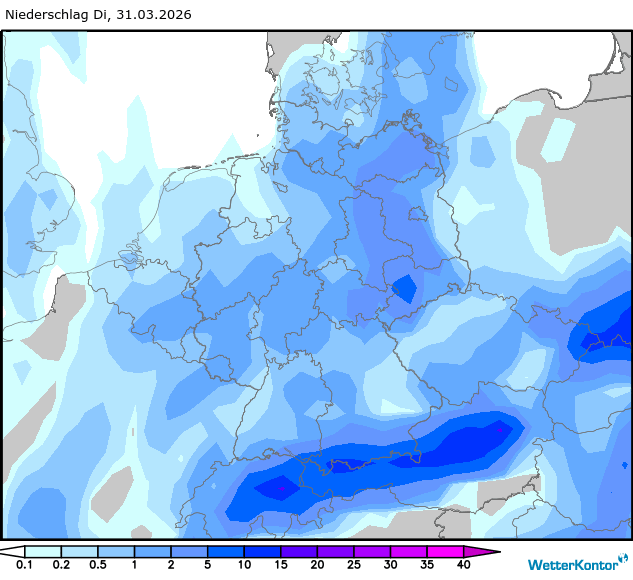 Niederschlag Deutschland