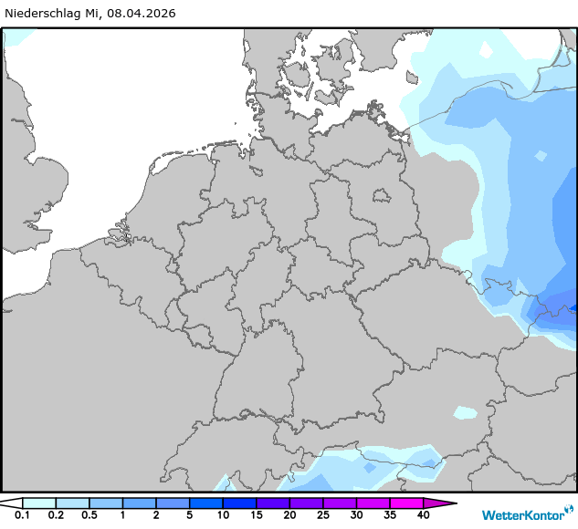 Niederschlag Deutschland