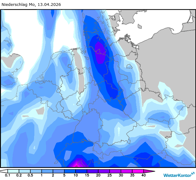 Niederschlag Deutschland
