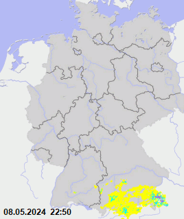 Niederschlagsradar Deutschland