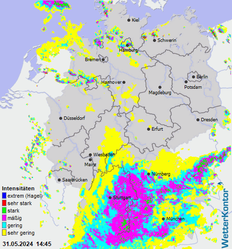Data from Germany » Radar Loop Germany