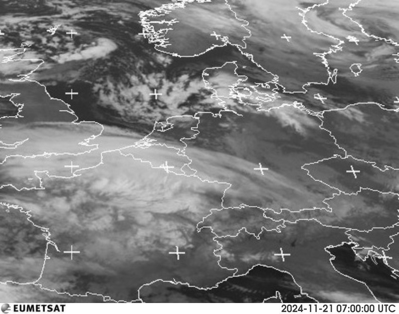 Satellitenbild Deutschland