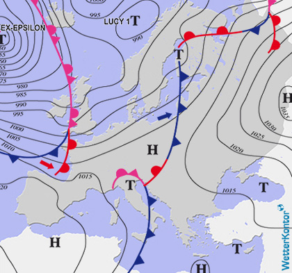 Aktuelle Wetterlage - WetterKontor