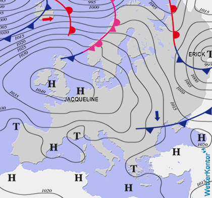 Aktuelle Wetterlage am 27.02.2021