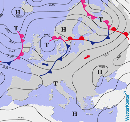 Aktuelle Wetterlage am 28.02.2026