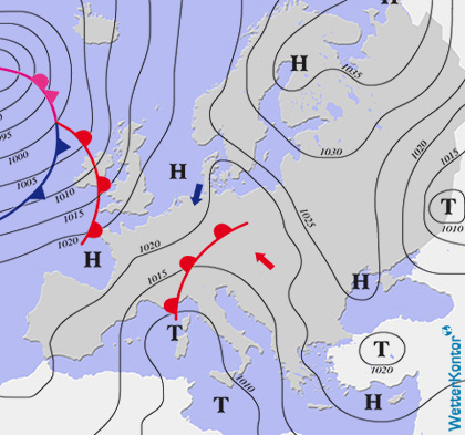 Aktuelle Wetterlage am 14.04.2026