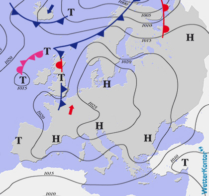 Aktuelle Wetterlage am 01.05.2026