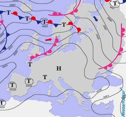 Aktuelle Wetterlage am 29.05.2026