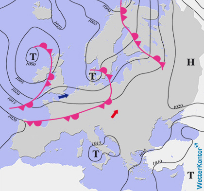Aktuelle Wetterlage am 30.08.2026