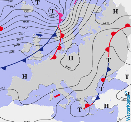 Aktuelle Wetterlage am 13.10.2026