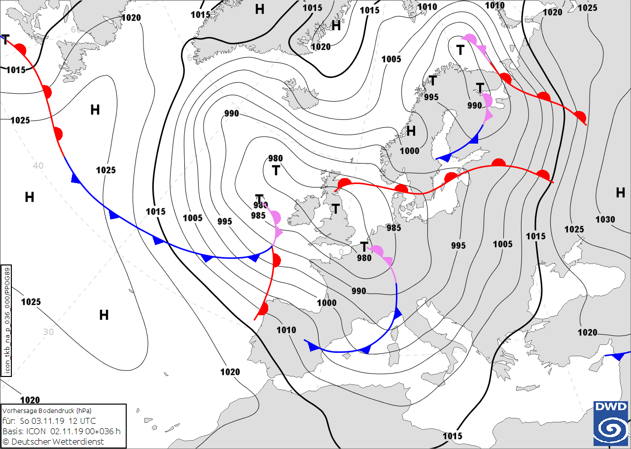 Aktuelle Wetterlage - WetterKontor