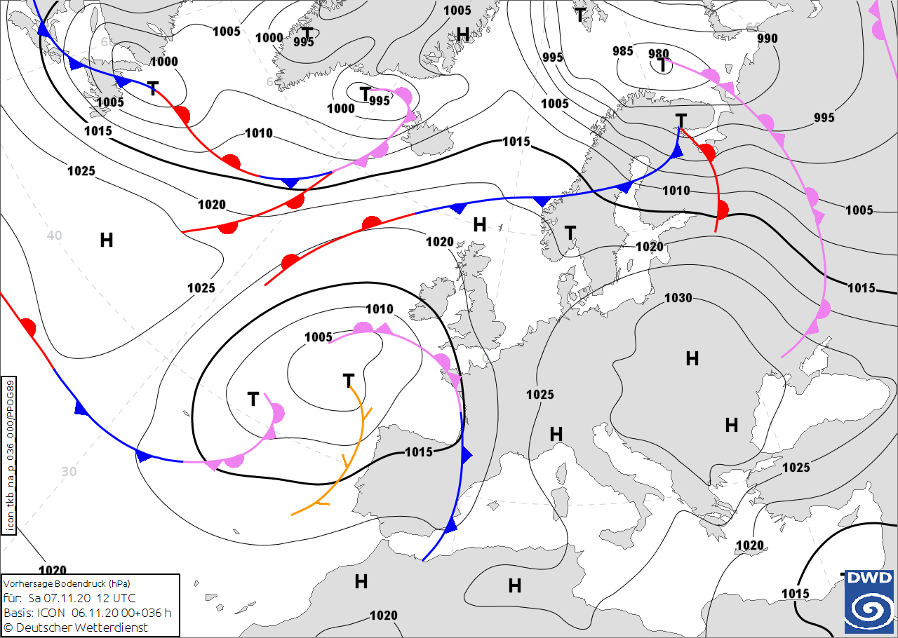 Aktuelle Wetterlage - WetterKontor