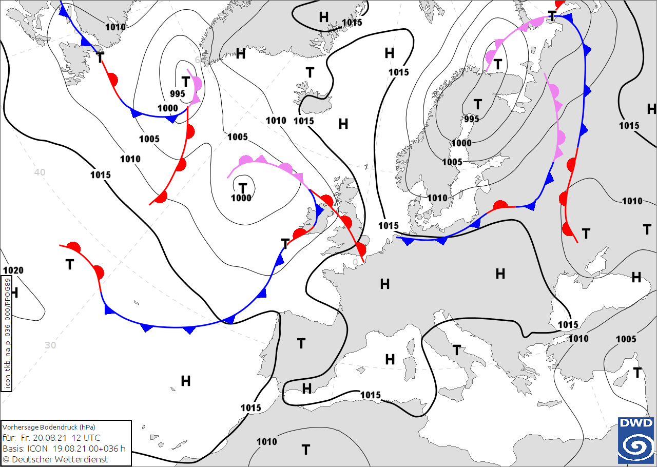 Aktuelle Wetterlage - WetterKontor